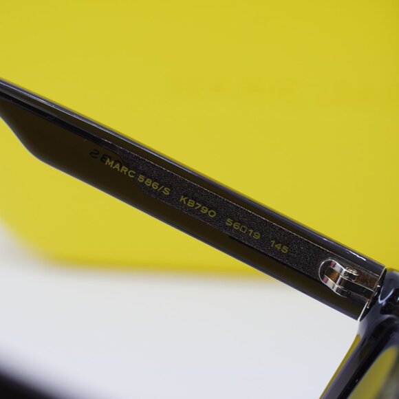 Marc Jacobs MARC 586/S 0KB7 9O Square Sunglasses - Transparent Grey - Picture 7 of 10